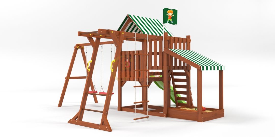 Детская площадка Савушка TooSun 4 с песочницей